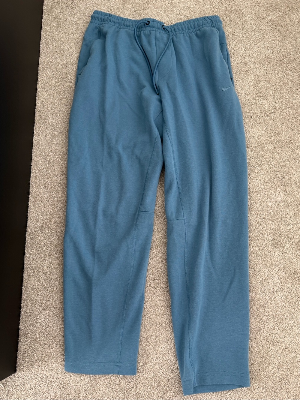 Nike Blue Joggers with Drawstring